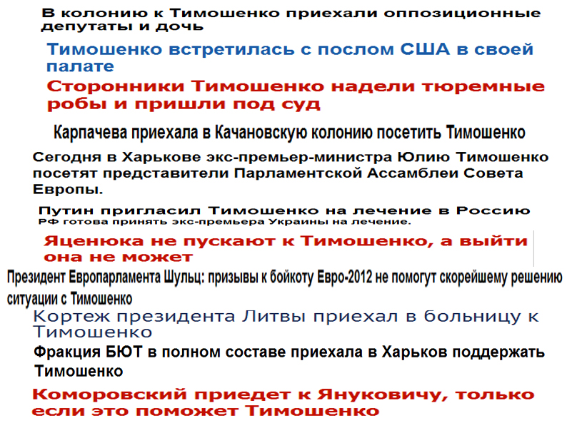 Европейская тимошенкомания Европейская тимошенкомания